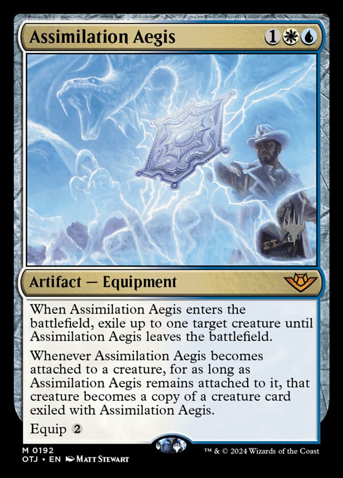 Égide da Assimilação / Assimilation Aegis - Magic: The Gathering - MoxLand