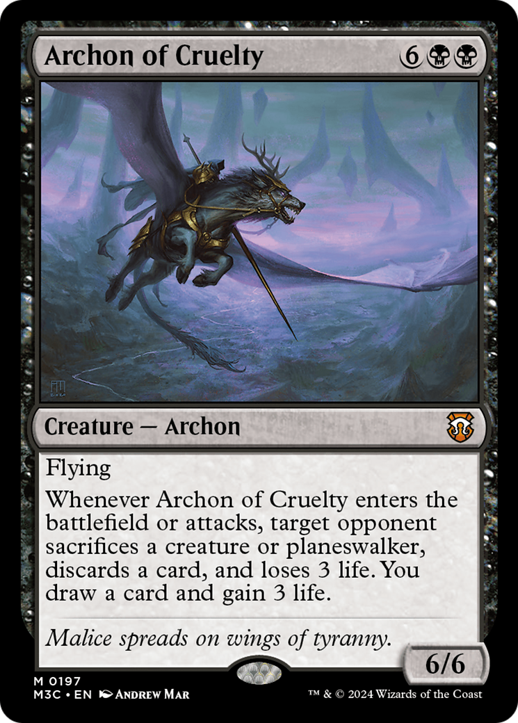 Arconte da Crueldade / Archon of Cruelty - Magic: The Gathering - MoxLand