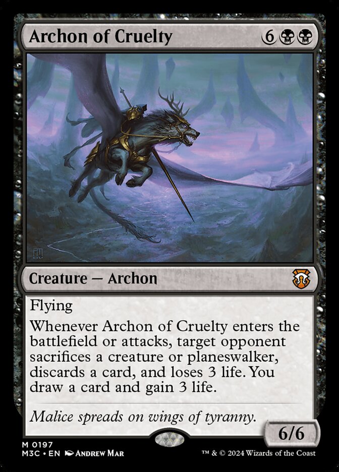 Arconte da Crueldade / Archon of Cruelty - Magic: The Gathering - MoxLand