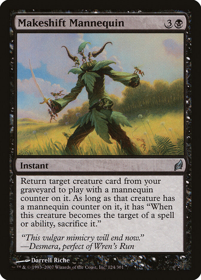 Manequim Provisório / Makeshift Mannequin - Magic: The Gathering - MoxLand
