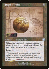 Insígnia de Bravura / Sigil of Valor - Magic: The Gathering - MoxLand