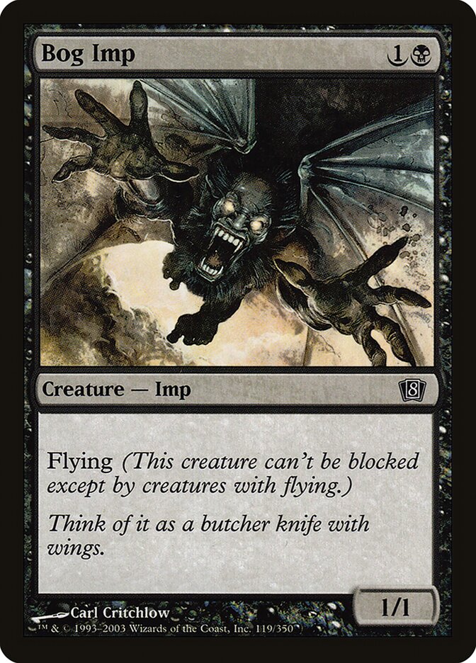Diabrete do Pântano / Bog Imp - Magic: The Gathering - MoxLand