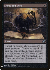 Sabedoria Oculta / Shrouded Lore - Magic: The Gathering - MoxLand