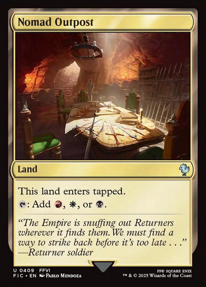 Posto Avançado Nômade / Nomad Outpost - Magic: The Gathering - MoxLand