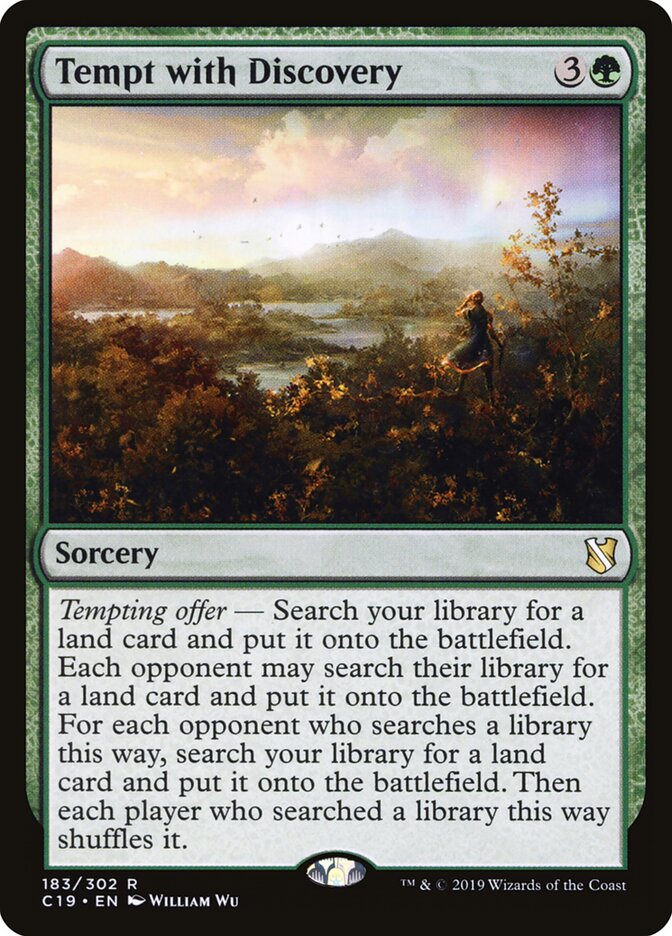 Tentação da Descoberta / Tempt with Discovery - Magic: The Gathering - MoxLand