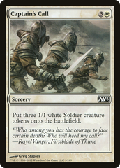 Chamado do Capitão / Captain's Call - Magic: The Gathering - MoxLand