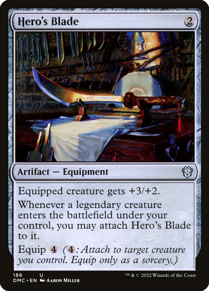 Lâmina do Herói / Hero's Blade - Magic: The Gathering - MoxLand