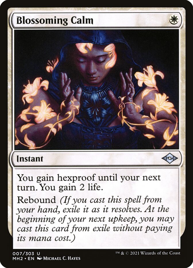 Calma Florescente / Blossoming Calm - Magic: The Gathering - MoxLand