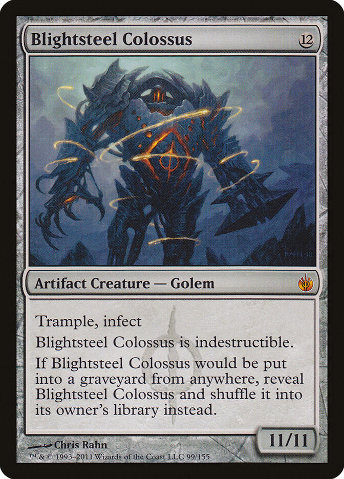 Colosso de Aço Nefasto / Blightsteel Colossus - Magic: The Gathering - MoxLand