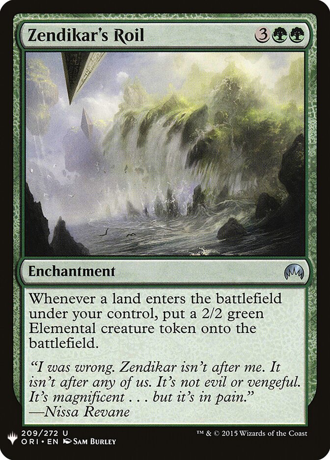 Turbilhão de Zendikar / Zendikar's Roil - Magic: The Gathering - MoxLand