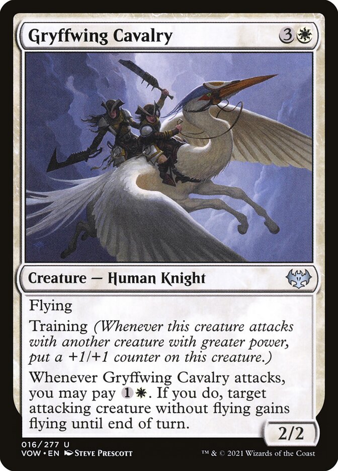 Cavalaria Alada Grifina / Gryffwing Cavalry - Magic: The Gathering - MoxLand