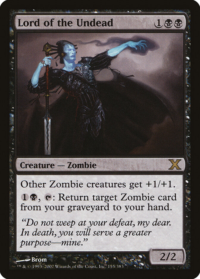 Senhor dos Mortos-vivos / Lord of the Undead - Magic: The Gathering - MoxLand