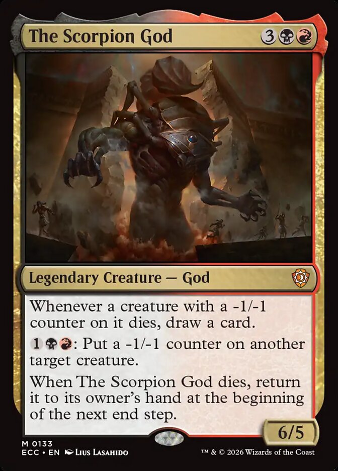 O Deus Escorpião / The Scorpion God - Magic: The Gathering - MoxLand