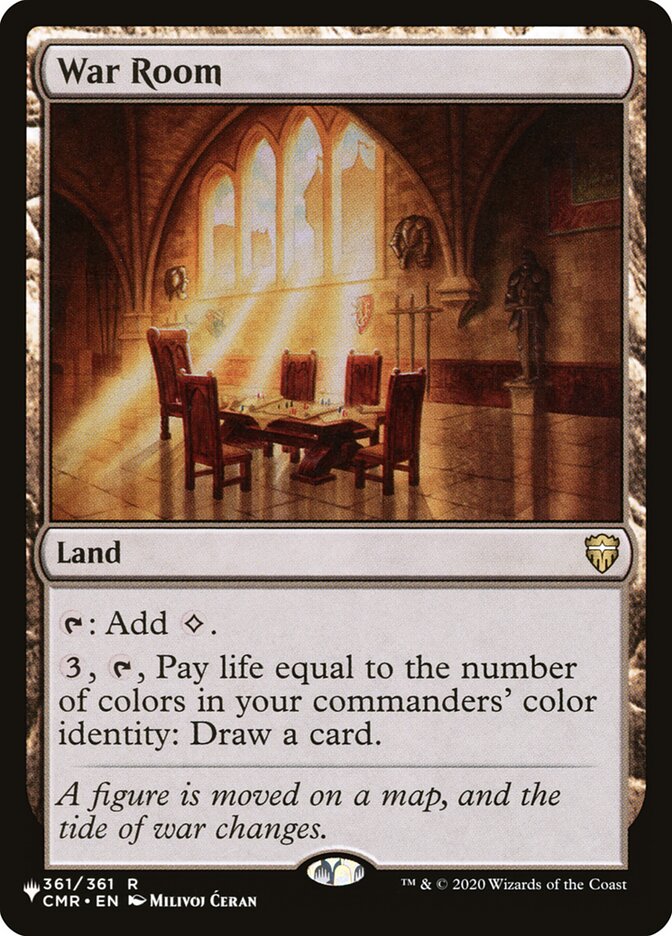 Salão de Guerra / War Room - Magic: The Gathering - MoxLand