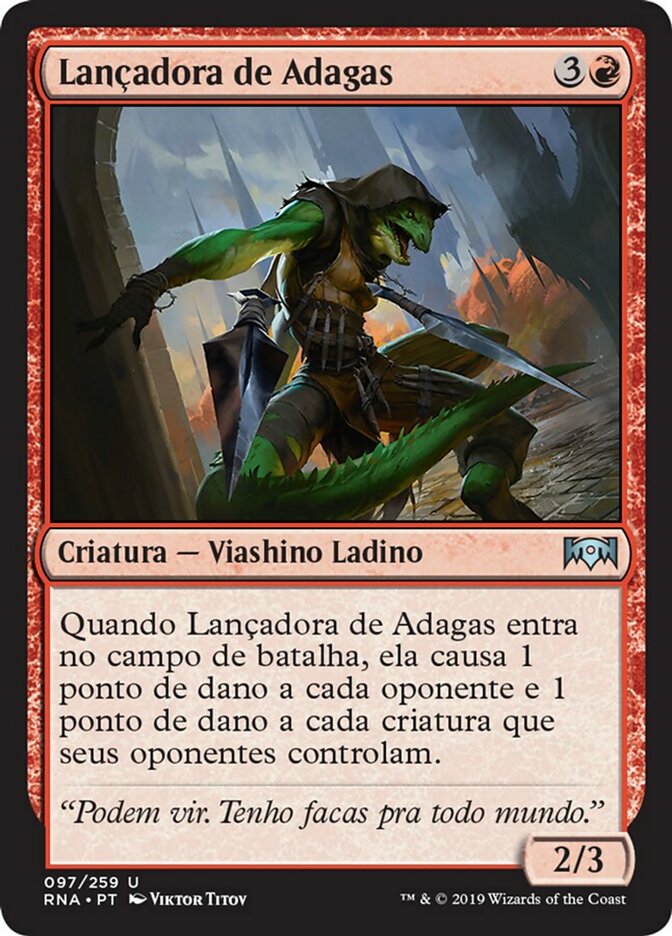 Lançadora de Adagas / Dagger Caster - Magic: The Gathering - MoxLand