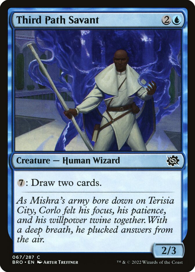 Erudito da Terceira Via / Third Path Savant - Magic: The Gathering - MoxLand