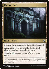 Portão da Mansão / Manor Gate - Magic: The Gathering - MoxLand