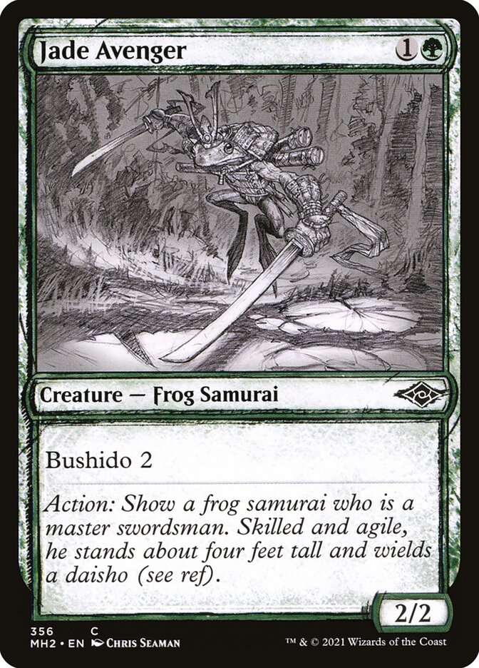 Vingador de Jade / Jade Avenger - Magic: The Gathering - MoxLand