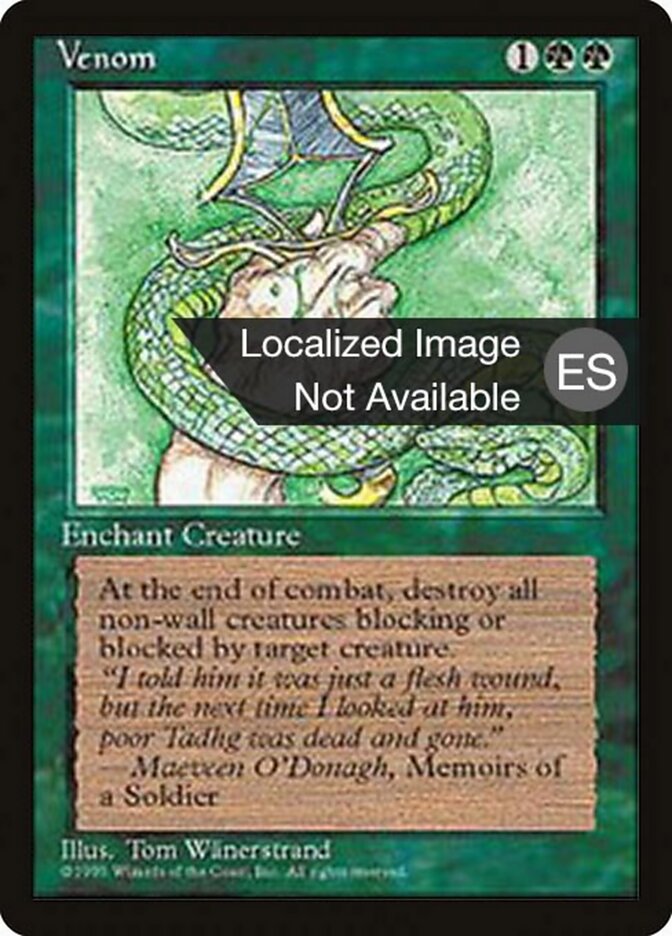Veneno / Venom - Magic: The Gathering - MoxLand