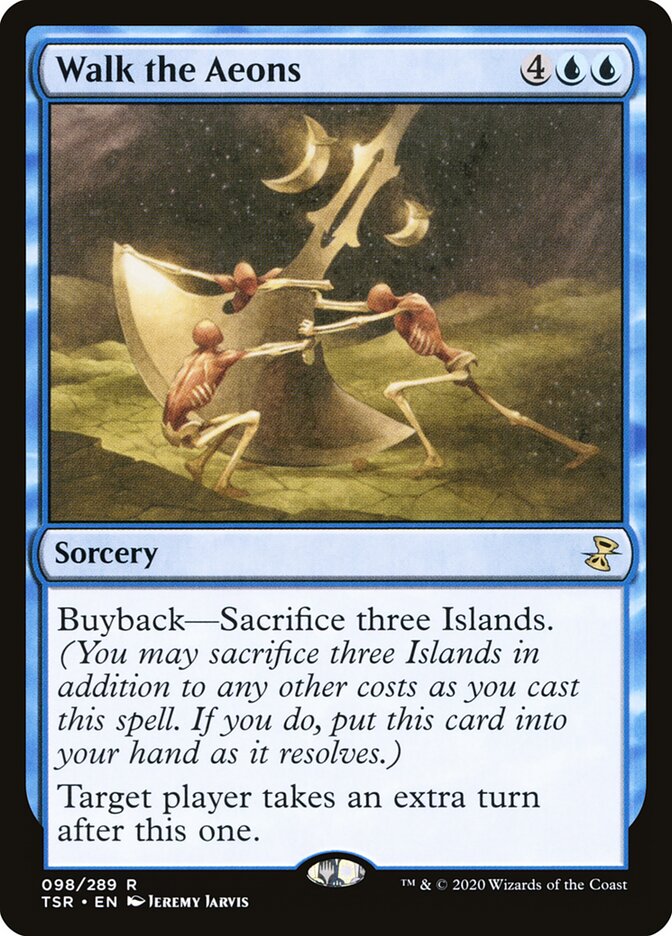 Caminhar nas Eternidades / Walk the Aeons - Magic: The Gathering - MoxLand