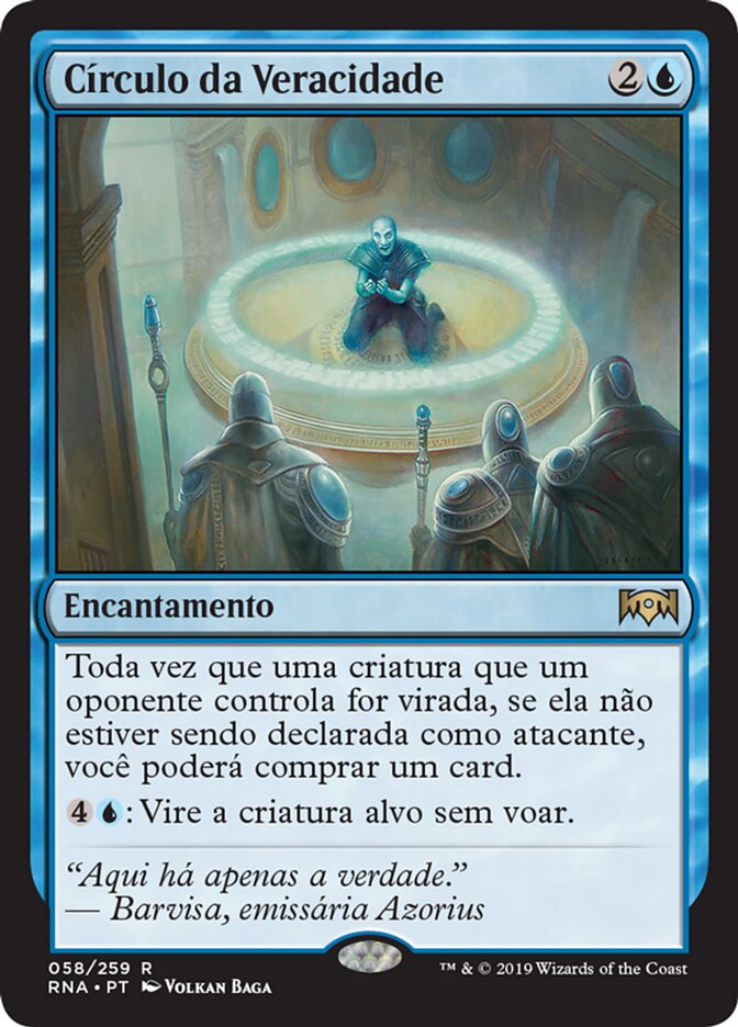 Círculo da Veracidade / Verity Circle - Magic: The Gathering - MoxLand