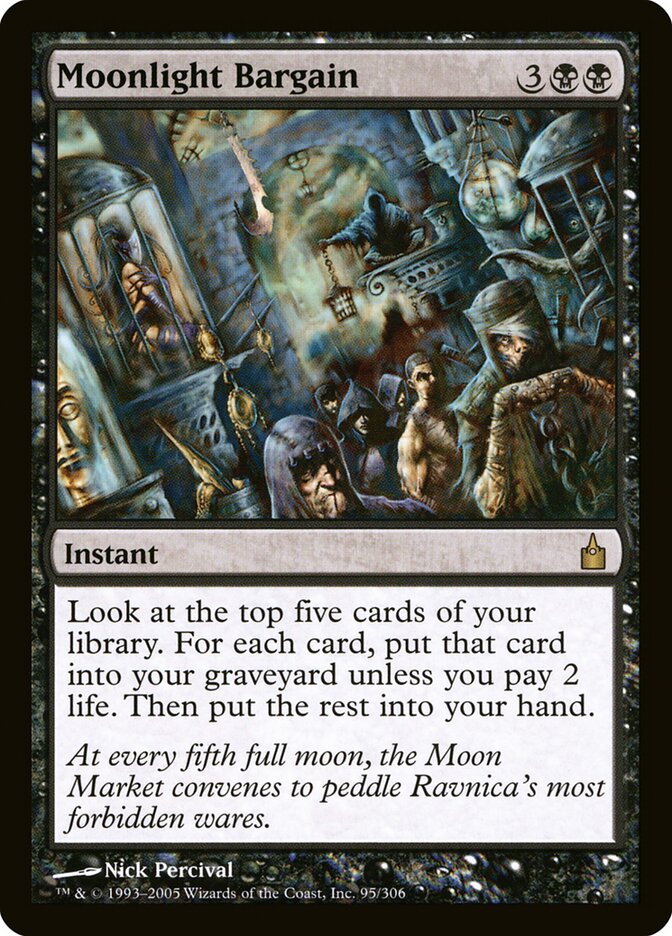Barganha do Luar / Moonlight Bargain - Magic: The Gathering - MoxLand
