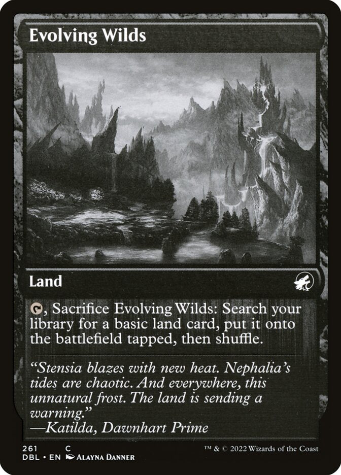 Terras em Desenvolvimento / Evolving Wilds - Magic: The Gathering - MoxLand
