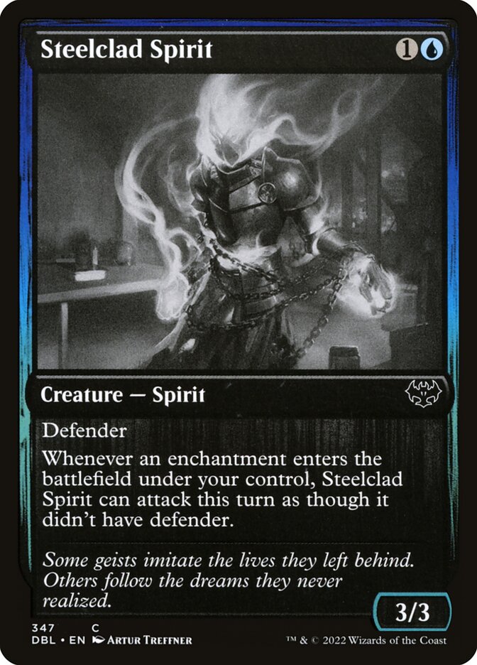 Espírito da Couraça de Aço / Steelclad Spirit - Magic: The Gathering - MoxLand