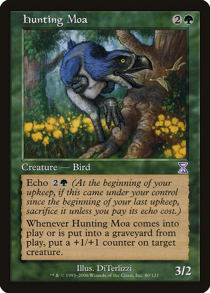 Moa Caçadora / Hunting Moa - Magic: The Gathering - MoxLand