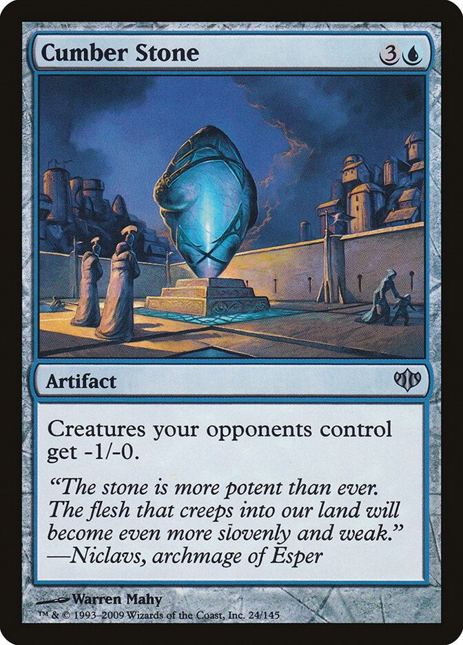 Pedra Obstrutora / Cumber Stone - Magic: The Gathering - MoxLand