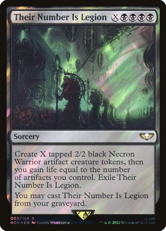 O Número Deles é Legião / Their Number Is Legion - Magic: The Gathering - MoxLand