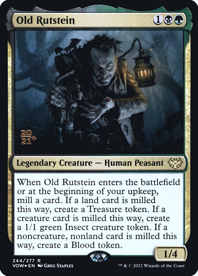 Velho Rutstein / Old Rutstein - Magic: The Gathering - MoxLand