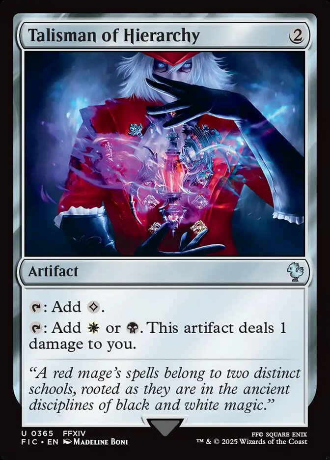 Talismã da Hierarquia / Talisman of Hierarchy - Magic: The Gathering - MoxLand