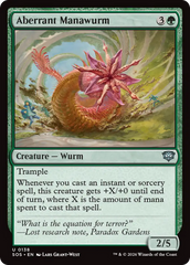 Aberrant Manawurm - Magic: The Gathering - MoxLand