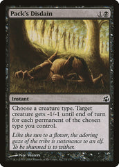 Desprezo do Grupo / Pack's Disdain - Magic: The Gathering - MoxLand