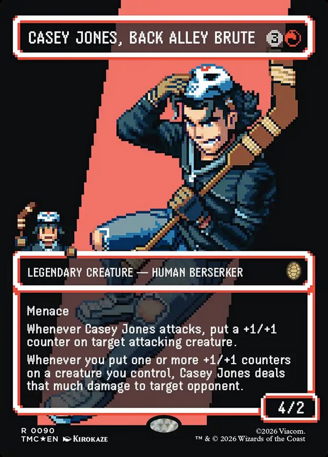 Casey Jones, Back Alley Brute - Magic: The Gathering - MoxLand