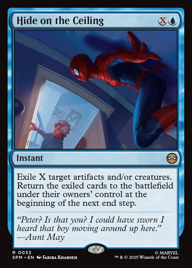 Hide on the Ceiling - Magic: The Gathering - MoxLand