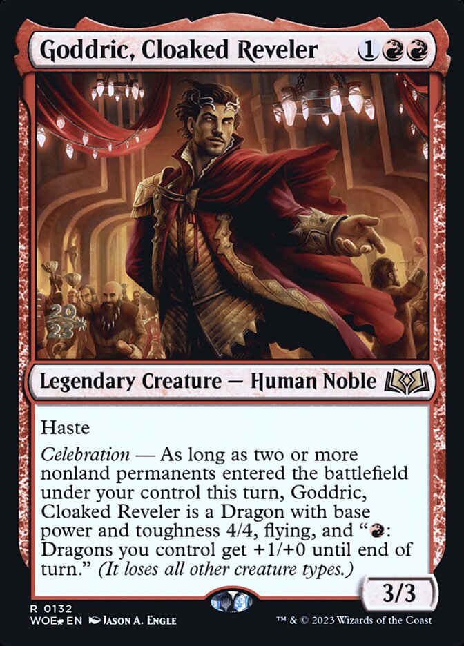 Goddric, Farrista de Capa / Goddric, Cloaked Reveler - Magic: The Gathering - MoxLand