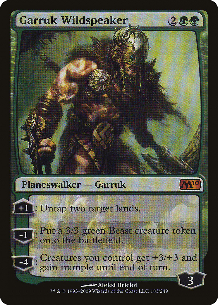 Garruk Falabravo / Garruk Wildspeaker - Magic: The Gathering - MoxLand