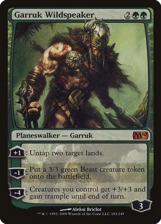 Garruk Falabravo / Garruk Wildspeaker - Magic: The Gathering - MoxLand