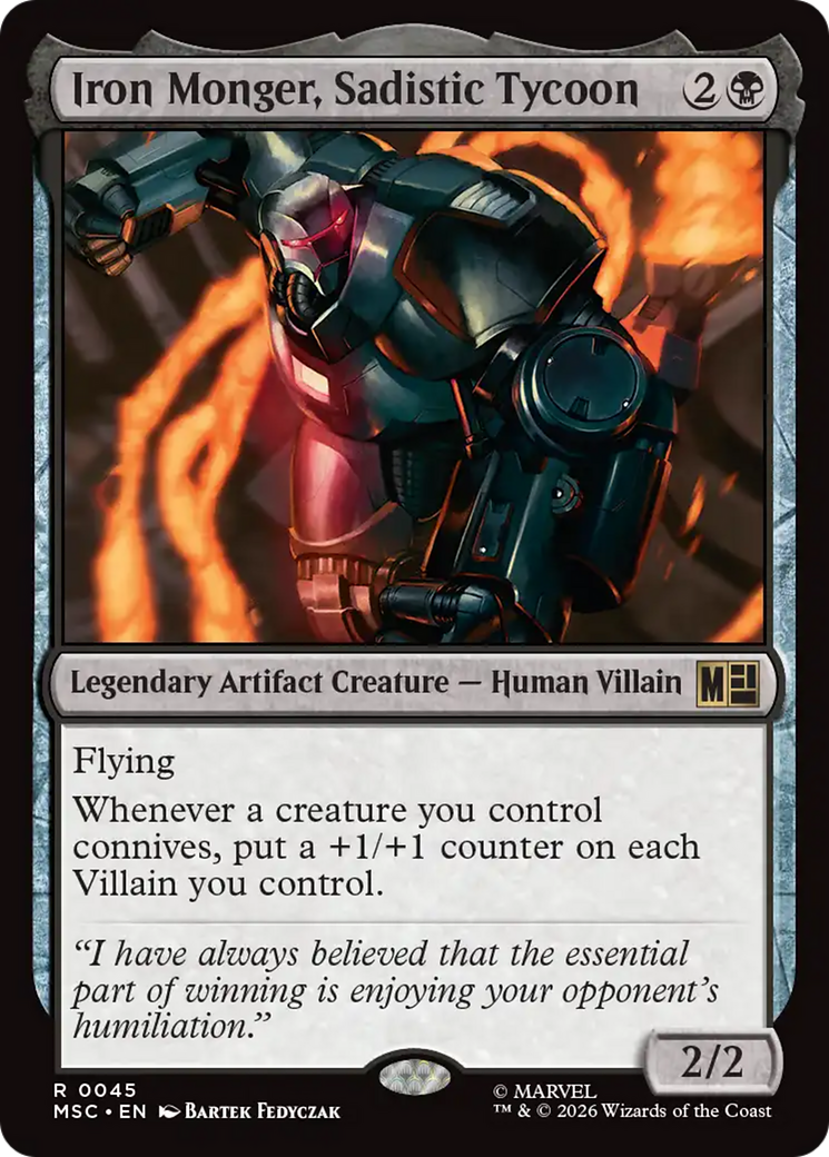 Iron Monger, Sadistic Tycoon - Magic: The Gathering - MoxLand