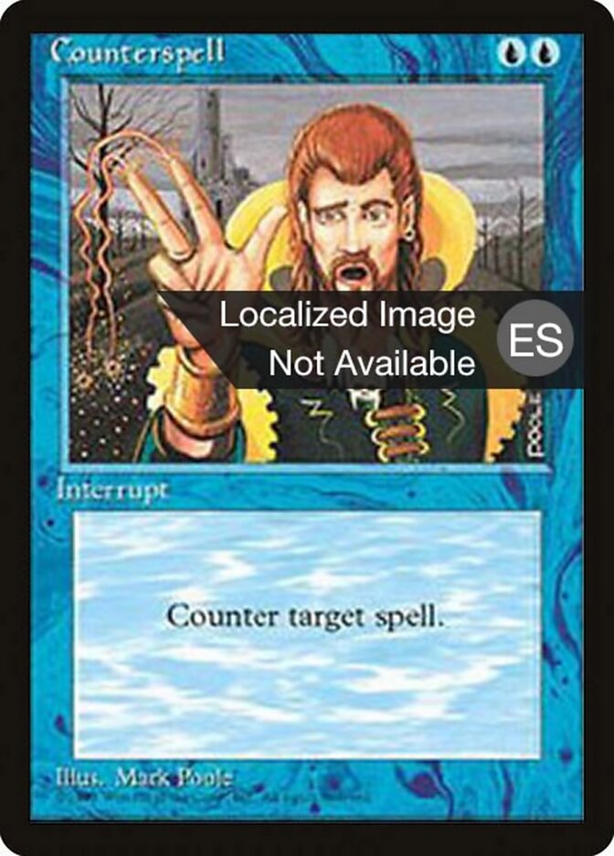 Contramágica / Counterspell - Magic: The Gathering - MoxLand