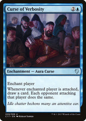 Maldição da Prolixidade / Curse of Verbosity - Magic: The Gathering - MoxLand
