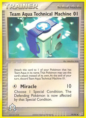 Team Aqua Technical Machine 01 - MoxLand - MoxLand