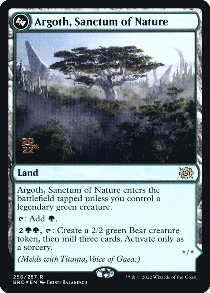 Argoth, Sanctum of Nature - Magic: The Gathering - MoxLand