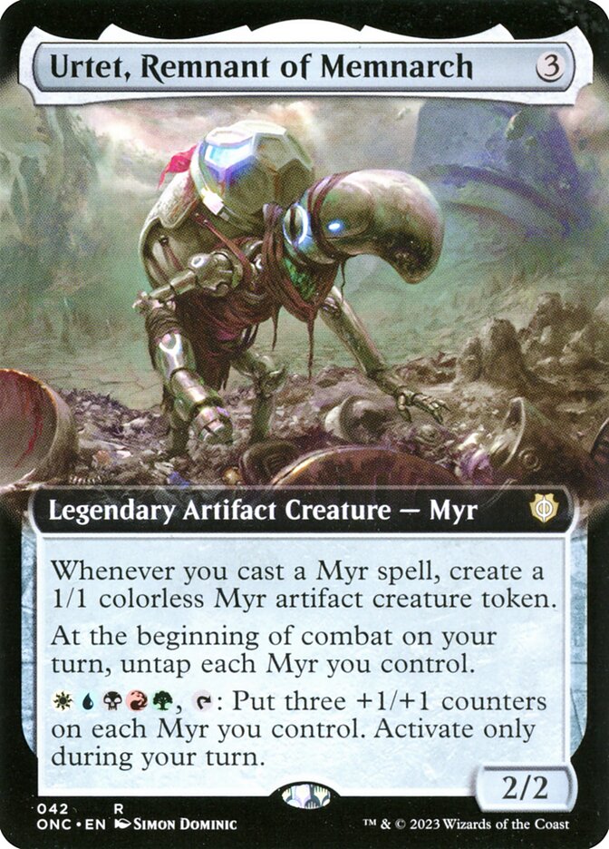 Urtet, Resquício do Memnarca / Urtet, Remnant of Memnarch - Magic: The Gathering - MoxLand