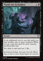 Perscrutar o Proibido / Plumb the Forbidden - Magic: The Gathering - MoxLand
