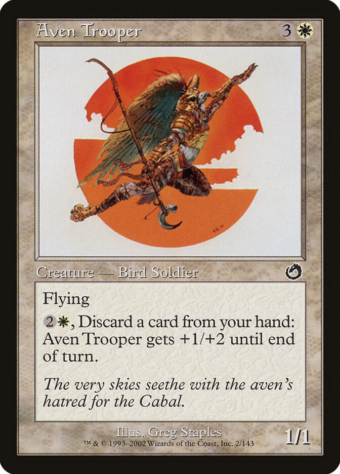 Infante Aviano / Aven Trooper - Magic: The Gathering - MoxLand