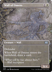 Barreira de Agouros / Wall of Omens - Magic: The Gathering - MoxLand