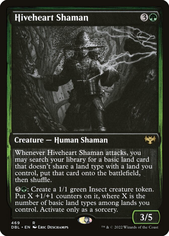 Xamã do Coração da Colmeia / Hiveheart Shaman - Magic: The Gathering - MoxLand